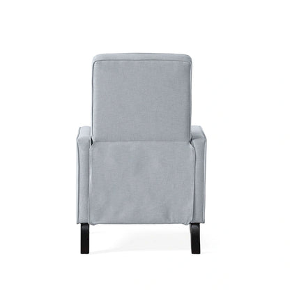 Dalton Fabric Pushback Recliner Club Armchair by Christopher Knight Home