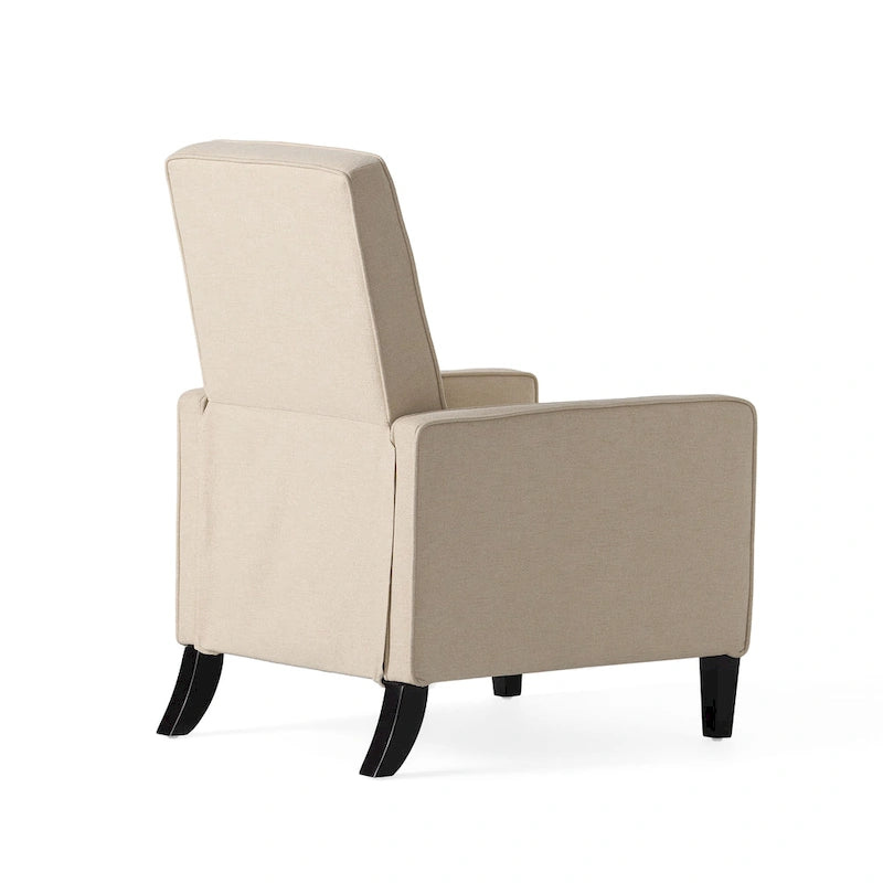 Dalton Fabric Pushback Recliner Club Armchair by Christopher Knight Home