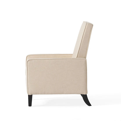 Dalton Fabric Pushback Recliner Club Armchair by Christopher Knight Home