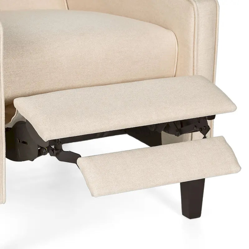 Dalton Fabric Pushback Recliner Club Armchair by Christopher Knight Home
