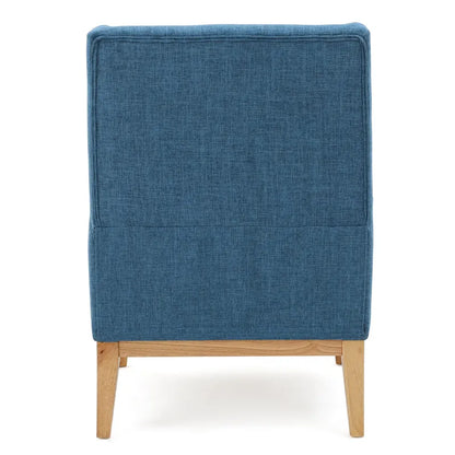 Aurla Mid-century Upholstered Accent Chair by Christopher Knight Home - 27.50 L x 28.50 W x 36.50 H