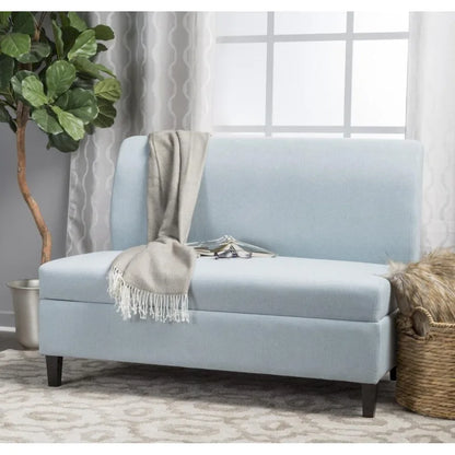 Tovah Fabric Storage Loveseat by Christopher Knight Home