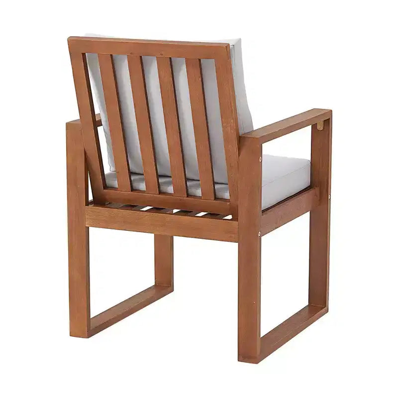 Ensemble de salle à manger d'extérieur 8 pièces Alaterre Furniture, table Weston avec parasol rectangulaire de 3 m