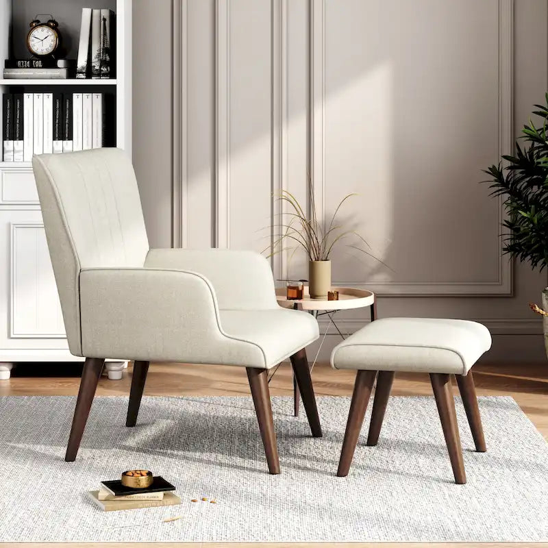 Corvus Latvia Modern Accent Lounge Chair Set