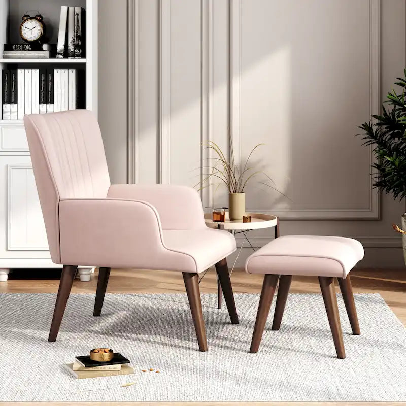 Corvus Latvia Modern Accent Lounge Chair Set