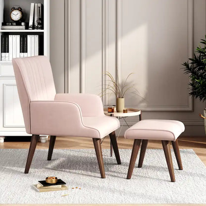 Corvus Latvia Modern Accent Lounge Chair Set