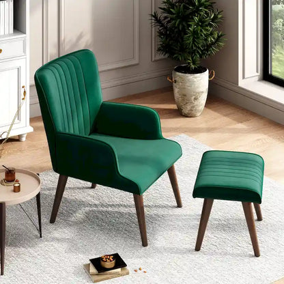 Corvus Latvia Modern Accent Lounge Chair Set