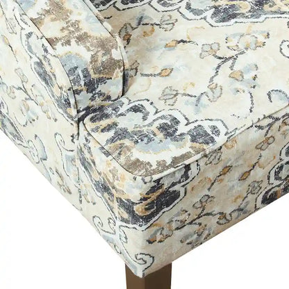 Porch & Den Holman Upholstered Swoop Arm Chair