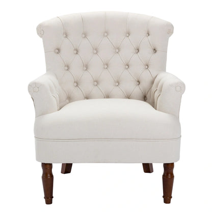 Corvus Sidmouth Tufted Fabric Oversized Club Chair