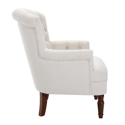 Corvus Sidmouth Tufted Fabric Oversized Club Chair