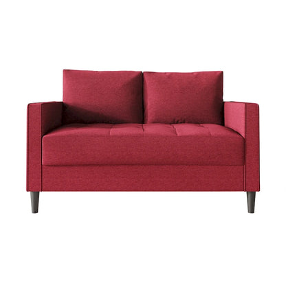 CraftPorch Contemporary Minimalist Linen Upholstered Loveseat