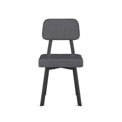 Amisco Clarkson Upholstered Dining Chair with Metal Legs