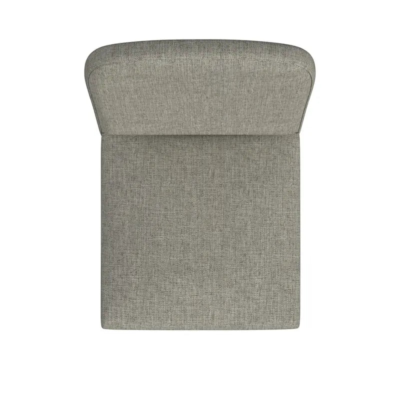 HomePop Rounded back Upholstered Dining chair-Single Pack