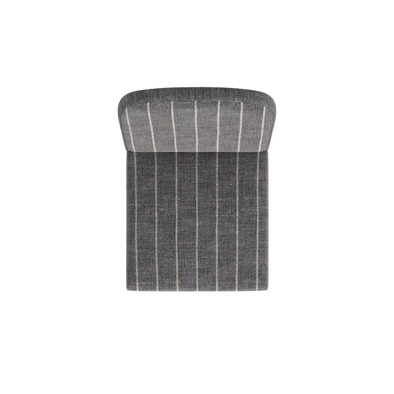HomePop Rounded back Upholstered Dining chair-Single Pack