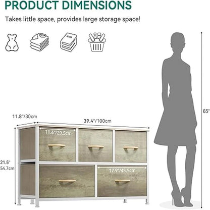 Wide Chest of Drawers