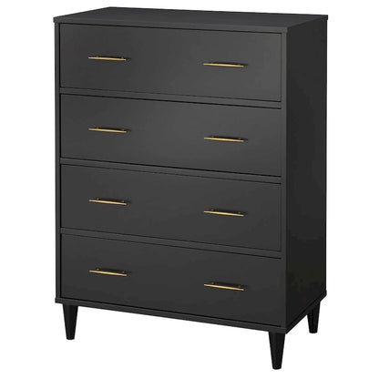 Lifestorey Ana 4-Drawer Mid-Century Modern Chest