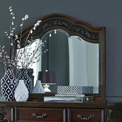 Messina Estates Cognac Dresser & Mirror