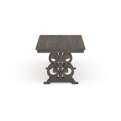The Gray Barn Kornfeld Aged Wood Rectangular Dining Table