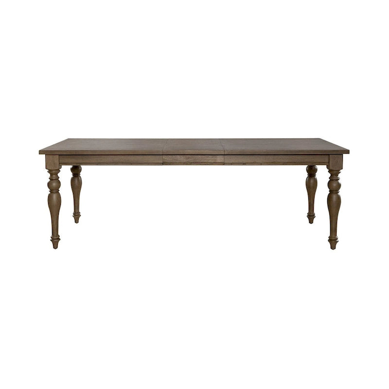 Dusty Taupe Rectangular Leg Table