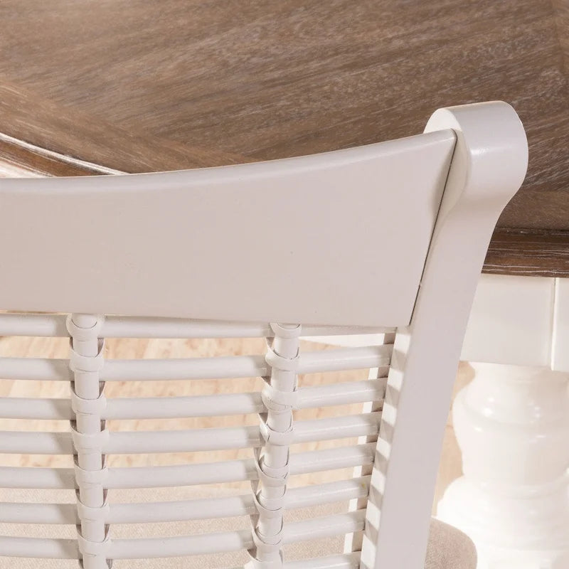 Hillsdale Furniture Bayberry White Wood Dining Chairs (Set of 2)