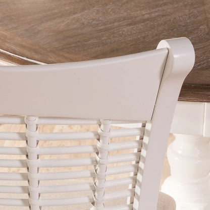 Hillsdale Furniture Bayberry White Wood Dining Chairs (Set of 2)