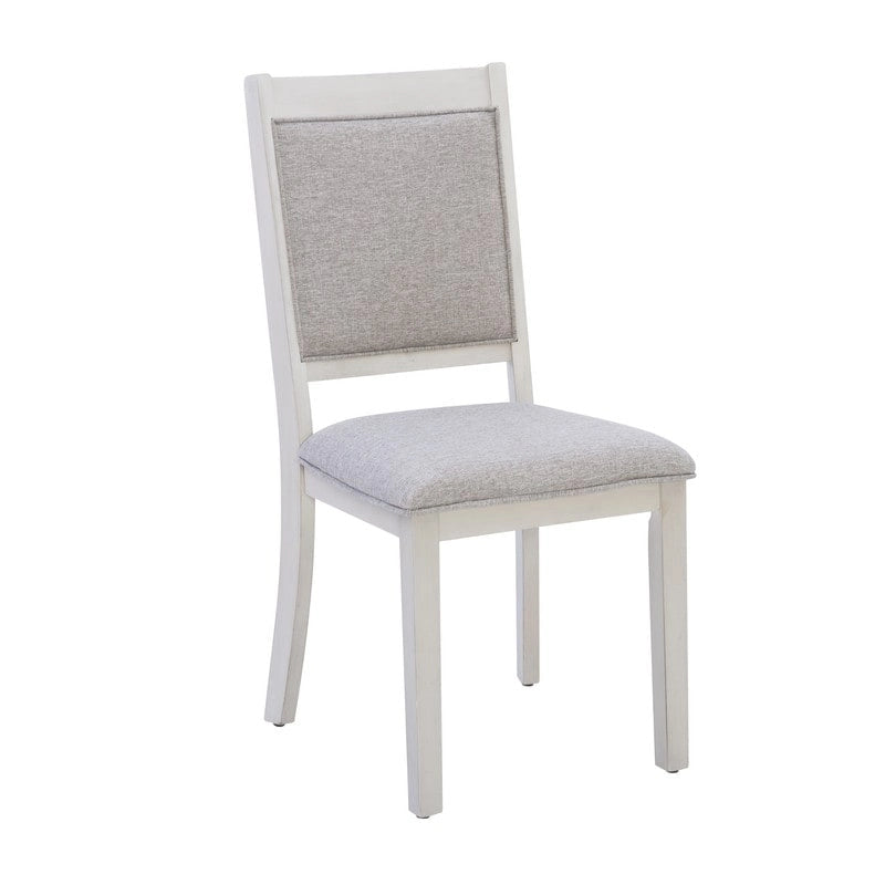 McKee 7-piece White Farmhouse Dining Set