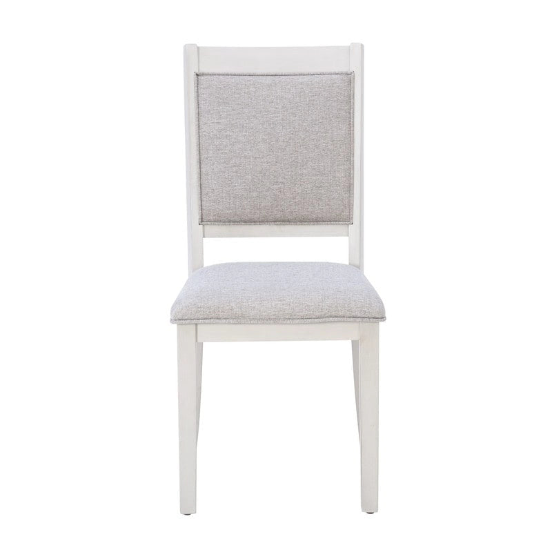 McKee 7-piece White Farmhouse Dining Set