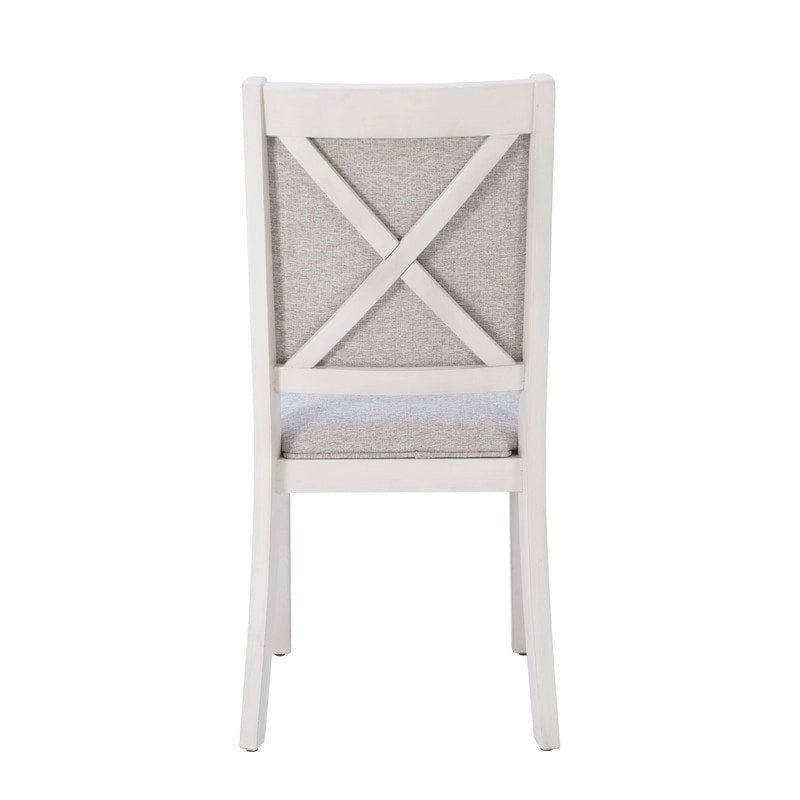 McKee 7-piece White Farmhouse Dining Set