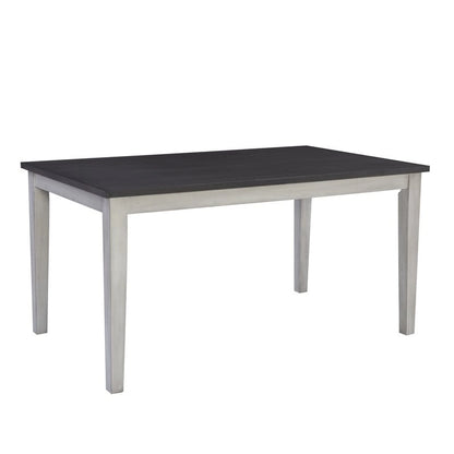 McKee 7-piece White Farmhouse Dining Set