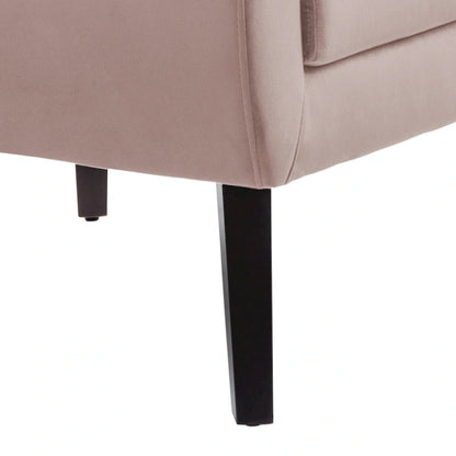 2 Set Modern Accent Chair Velvet Armchair