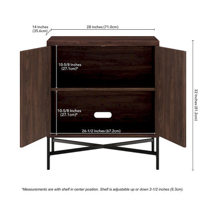 Brighton 28 Wide Rectangular Accent Cabinet - 28 Wide