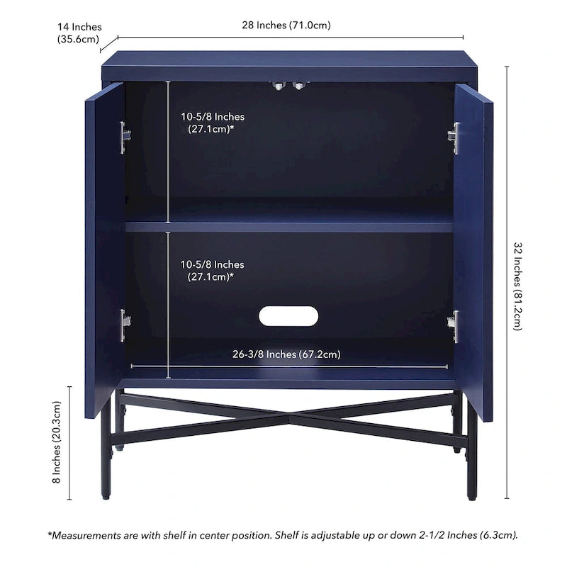 Brighton 28 Wide Rectangular Accent Cabinet - 28 Wide