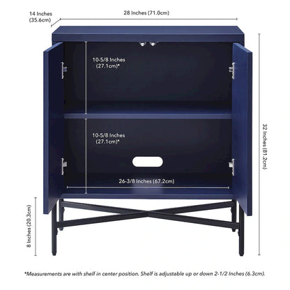 Brighton 28 Wide Rectangular Accent Cabinet - 28 Wide