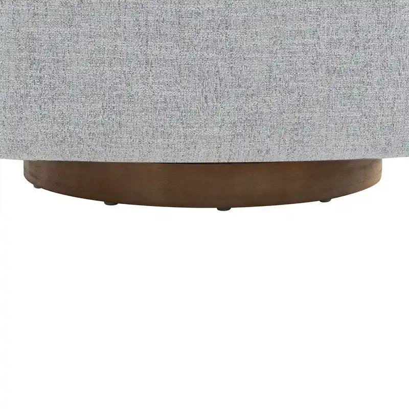 Skyler Modern Upholstered Living Room Swivel Bucket Accent Chair