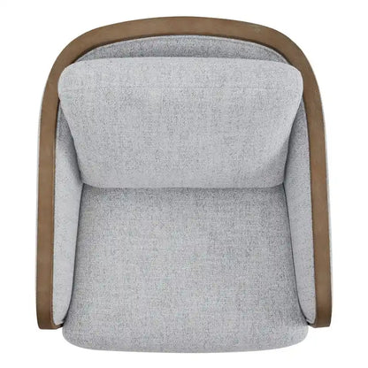 Skyler Modern Upholstered Living Room Swivel Bucket Accent Chair