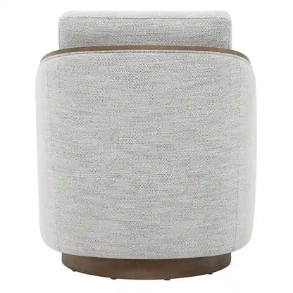 Skyler Modern Upholstered Living Room Swivel Bucket Accent Chair