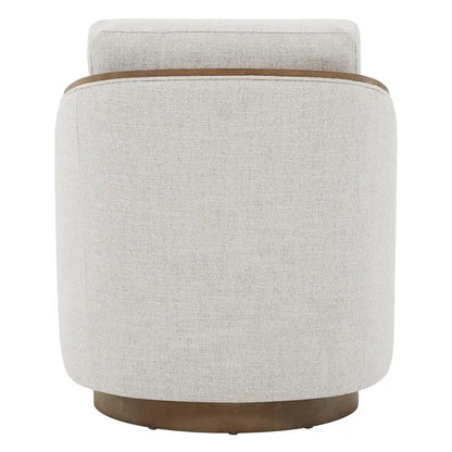 Skyler Modern Upholstered Living Room Swivel Bucket Accent Chair