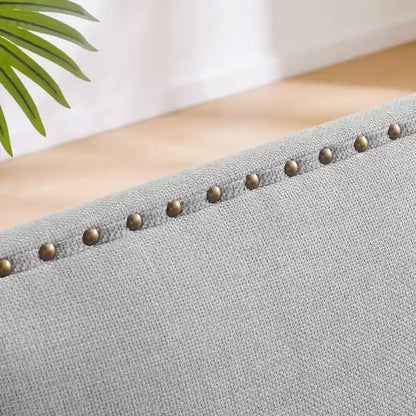 Huimo Modern Nailhead Accent Chair Arm Chairs Set of 2
