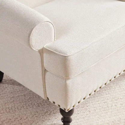 Huimo Modern Nailhead Accent Chair Arm Chairs Set of 2