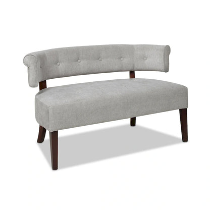 Jared 51 Modern Recessed Arm Tufted Bench Settee