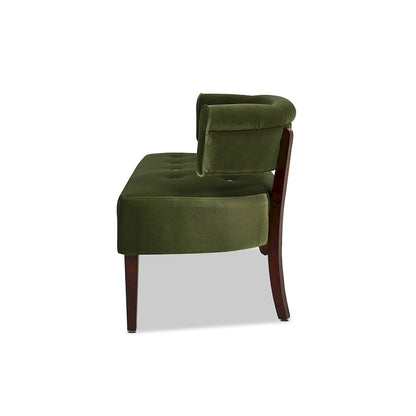 Jared 51 Modern Recessed Arm Tufted Bench Settee