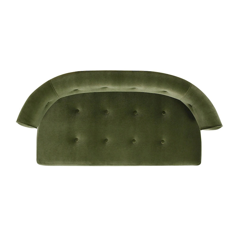 Jared 51 Modern Recessed Arm Tufted Bench Settee