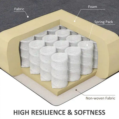 HOMCOM Electric Power Lift Chair Recliners for Elderly, Oversized Living Room Recliner Chair with Remote Control