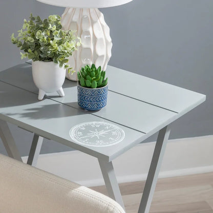 Opal Compass TV Tray Table Set