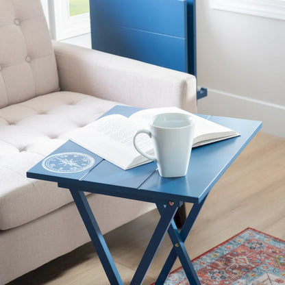 Opal Compass TV Tray Table Set