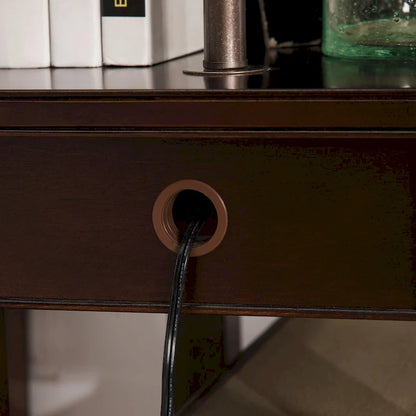 Leick Home Laurent One Drawer Swing Arm Lamp Side Table