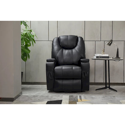 Power Lift Recliner Chair PU Leather for Elderly