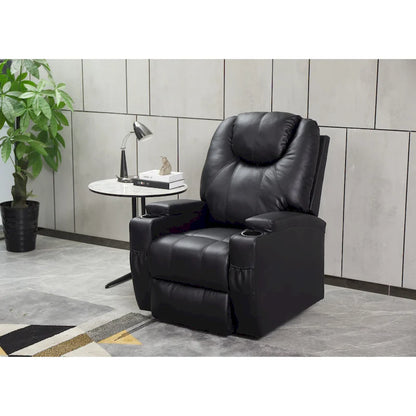 Power Lift Recliner Chair PU Leather for Elderly