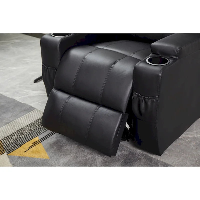 Power Lift Recliner Chair PU Leather for Elderly