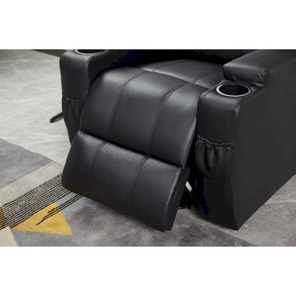 Power Lift Recliner Chair PU Leather for Elderly